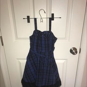 Justice Girl  Plaid Dress